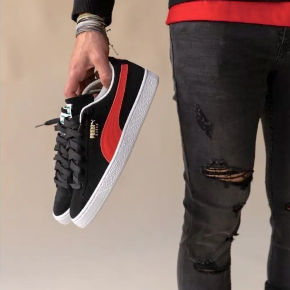 PUMA Suede Classic XXl Black Ribbon Red - Picture 2 of 8